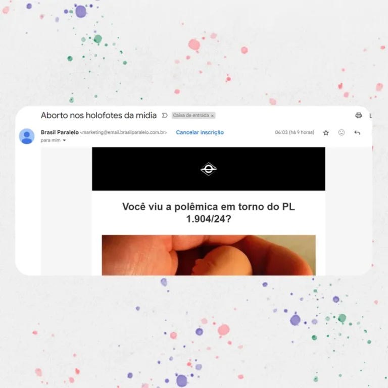 Brasil Paralelo: quem financia a produtora que milita contra o direito ao aborto