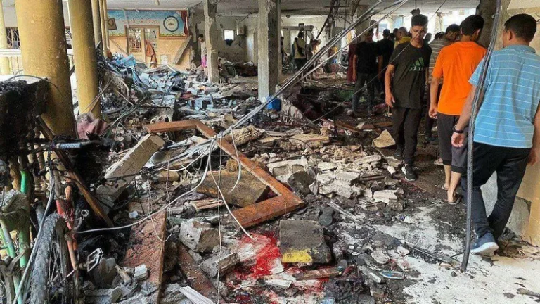 Every place in Gaza—including schools—is a target