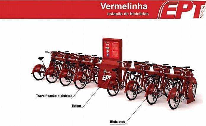 As estações estarão localizadas em áreas onde já existem ciclofaixas