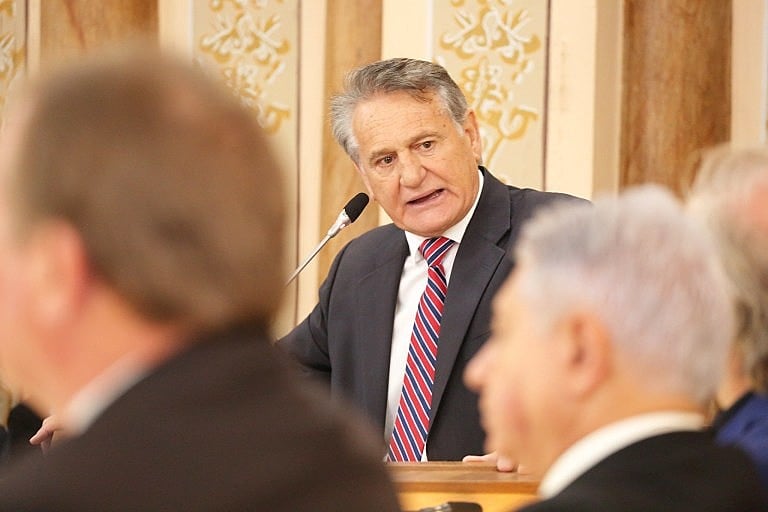 Vereador Sabino Picolo, presidente da Câmara de Curitiba.