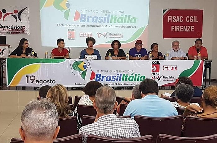 Lema de Seminário foi "Fortalecendo a luta Internacional da classe trabalhadora"