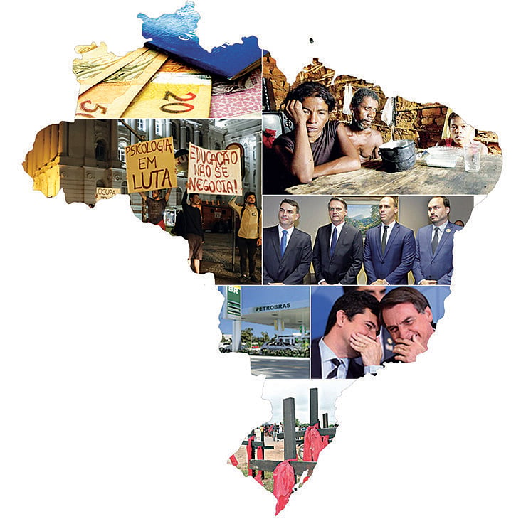 Edição 144 do Brasil de Fato Paraná traz um levantamento sobre as mazelas enfrentadas pela população brasileira em 2019
