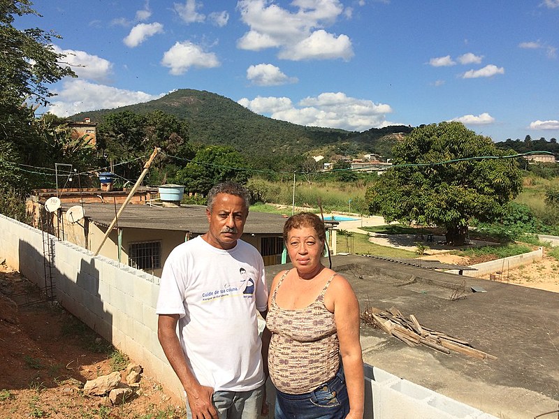 Sebastião e Lúcia moram no local há 25 anos e agora temem futuro incerto