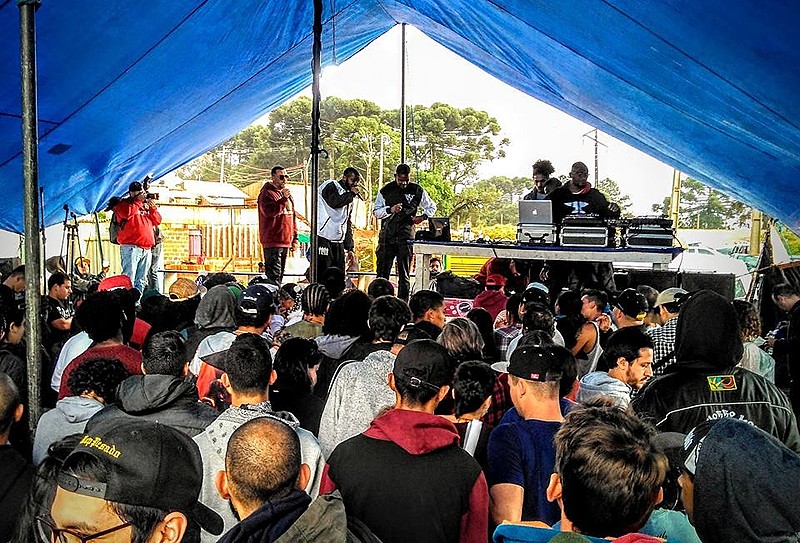 O 6º Sarau Periférico aconteceu no CIC, zona sul de Curitiba