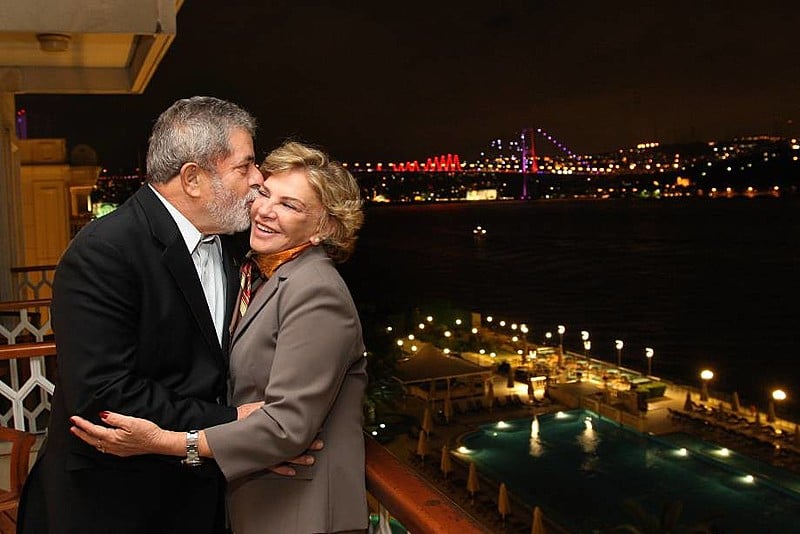 Lula ao lado de Dona Marisa Letícia. Neste domingo (3) completou-se dois anos da morte da ex-primeira dama.
