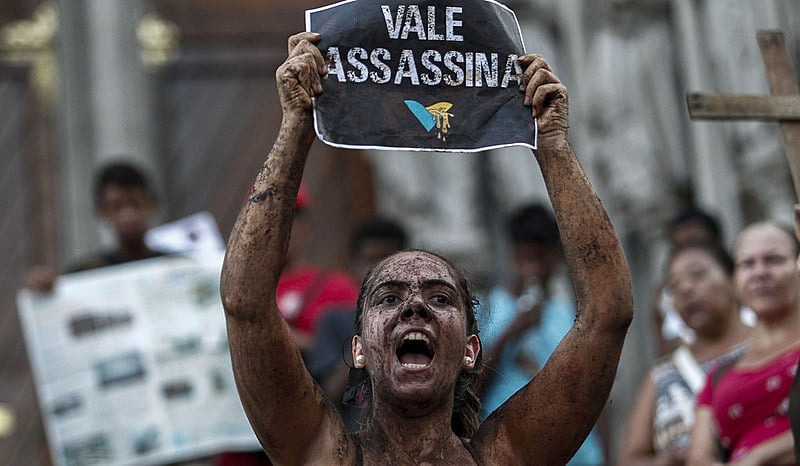 Protestos contra a mineradora Vale