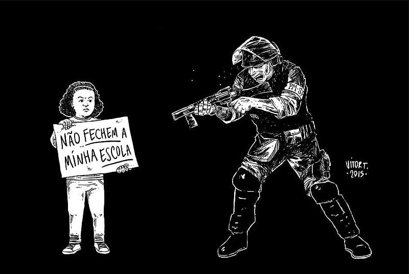 Um olhar atento pode capturar as muitas formas que o povo tem de dizer “não” a toda forma de opressão