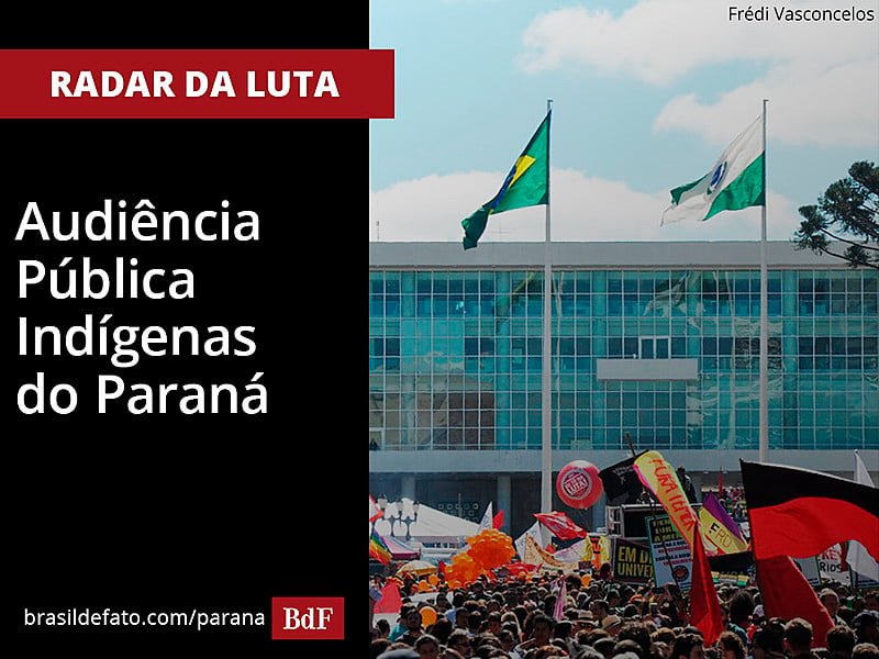 Radar da luta é uma coluna semanal da edição impressa do Brasil de Fato Paraná
