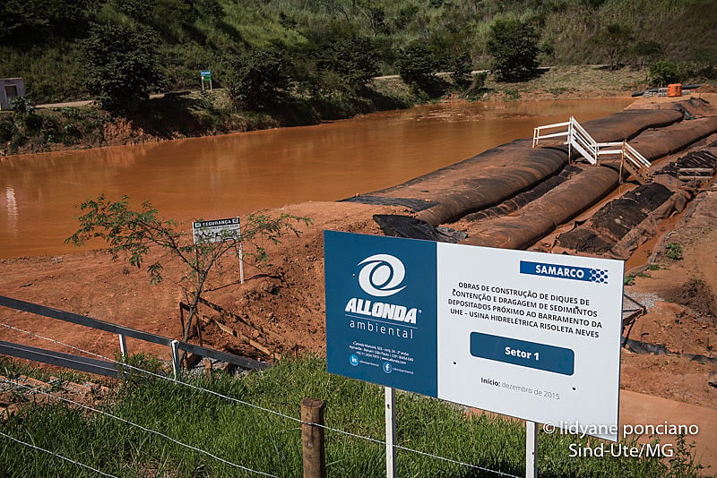 Até hoje, a Samarco removeu cerca de 1% do total de rejeitos vazados