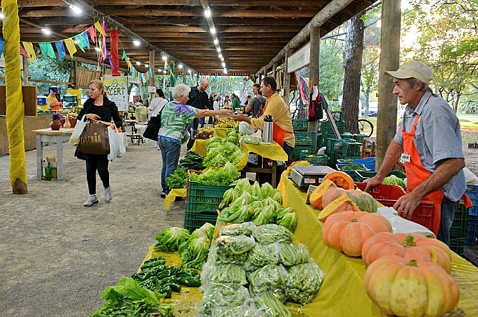 Produção orgânica in natura e delícias da agroindústria ecológica podem ser encontradas na feira nas quartas e sábados