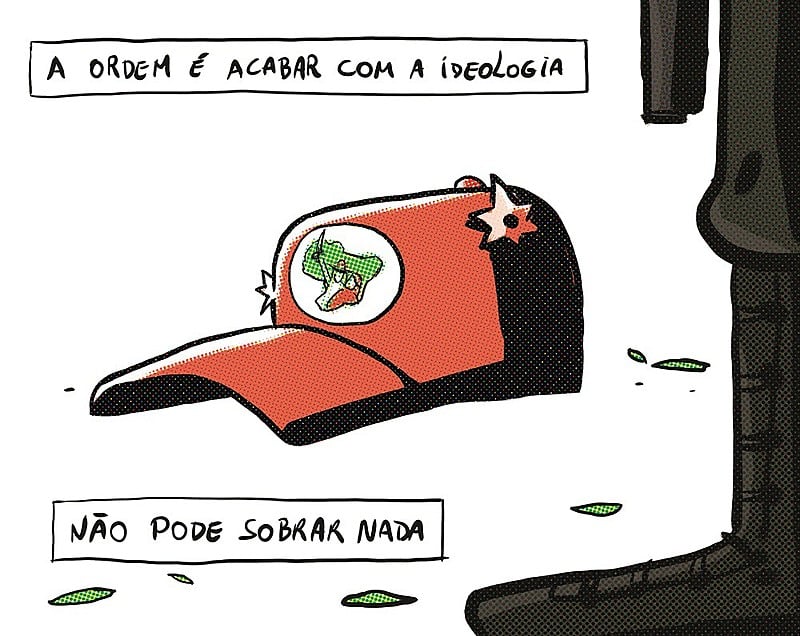 No executivo federal, Jair Bolsonaro se posiciona contrário aos movimentos populares, em especial o MST, desde as eleições passadas