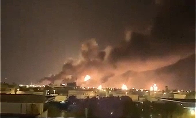 Maior refinaria saudita foi atacada por drones no dia 14 de setembro