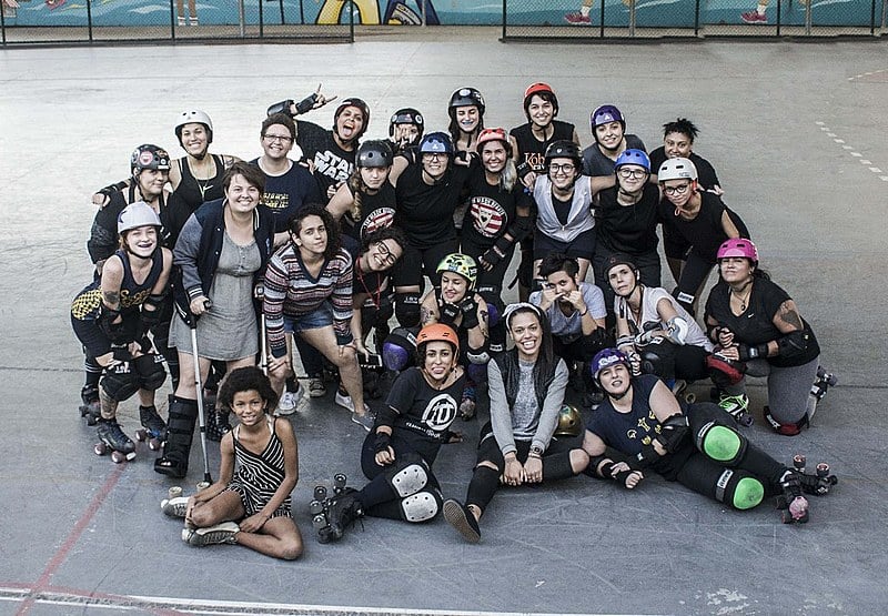A liga carioca Sugar Loathe Roller Derby é filiada a a WFTDA, a associação que gere o esporte mundialmente