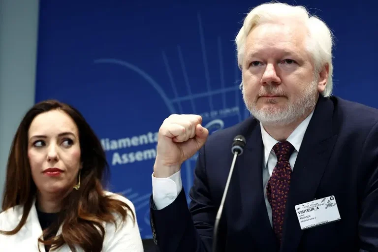 'Me declarei culpado por ter feito jornalismo', disse Julian Assange ao Conselho de Europa   