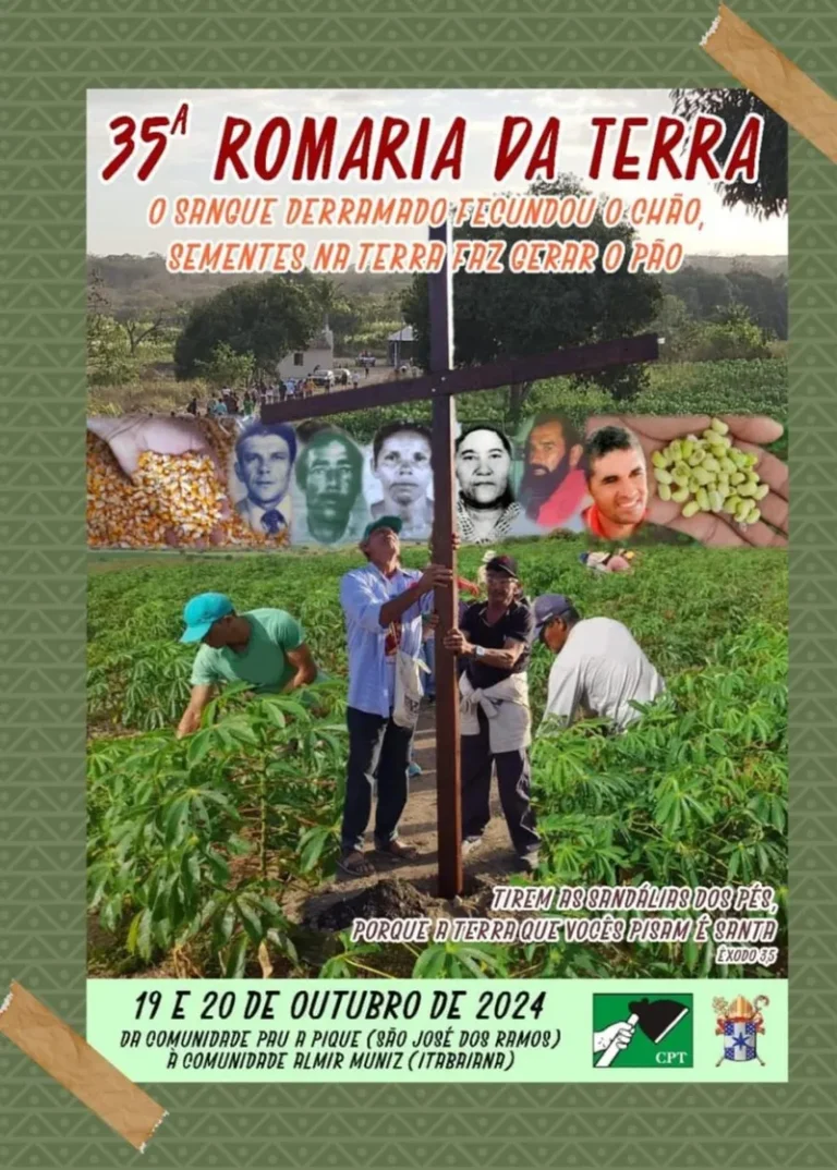 35ª Romaria da Terra: caminhada celebra fé, resistência e memória dos mártires  