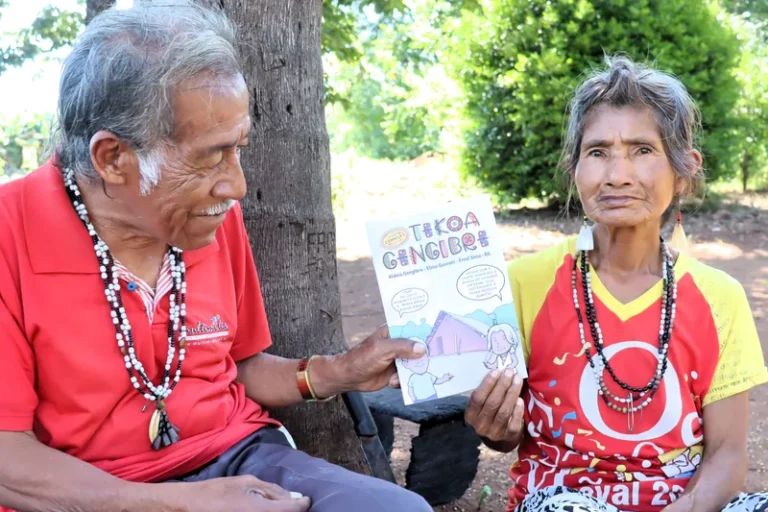 Aldeia Mbya Guarani de Erval Seco (RS) se “transforma” em história em quadrinhos