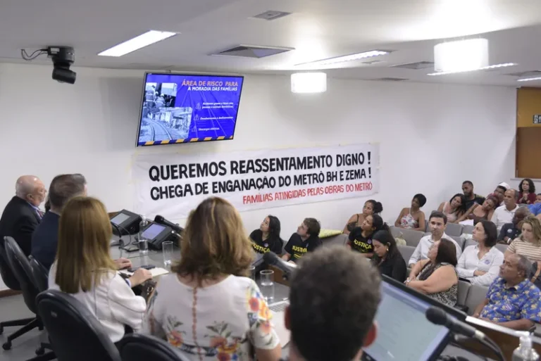 ‘O plano de remoção é um despejo’: atingidos pelas obras do metrô de BH vão acionar a Justiça