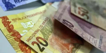 notas de reais orçamento público