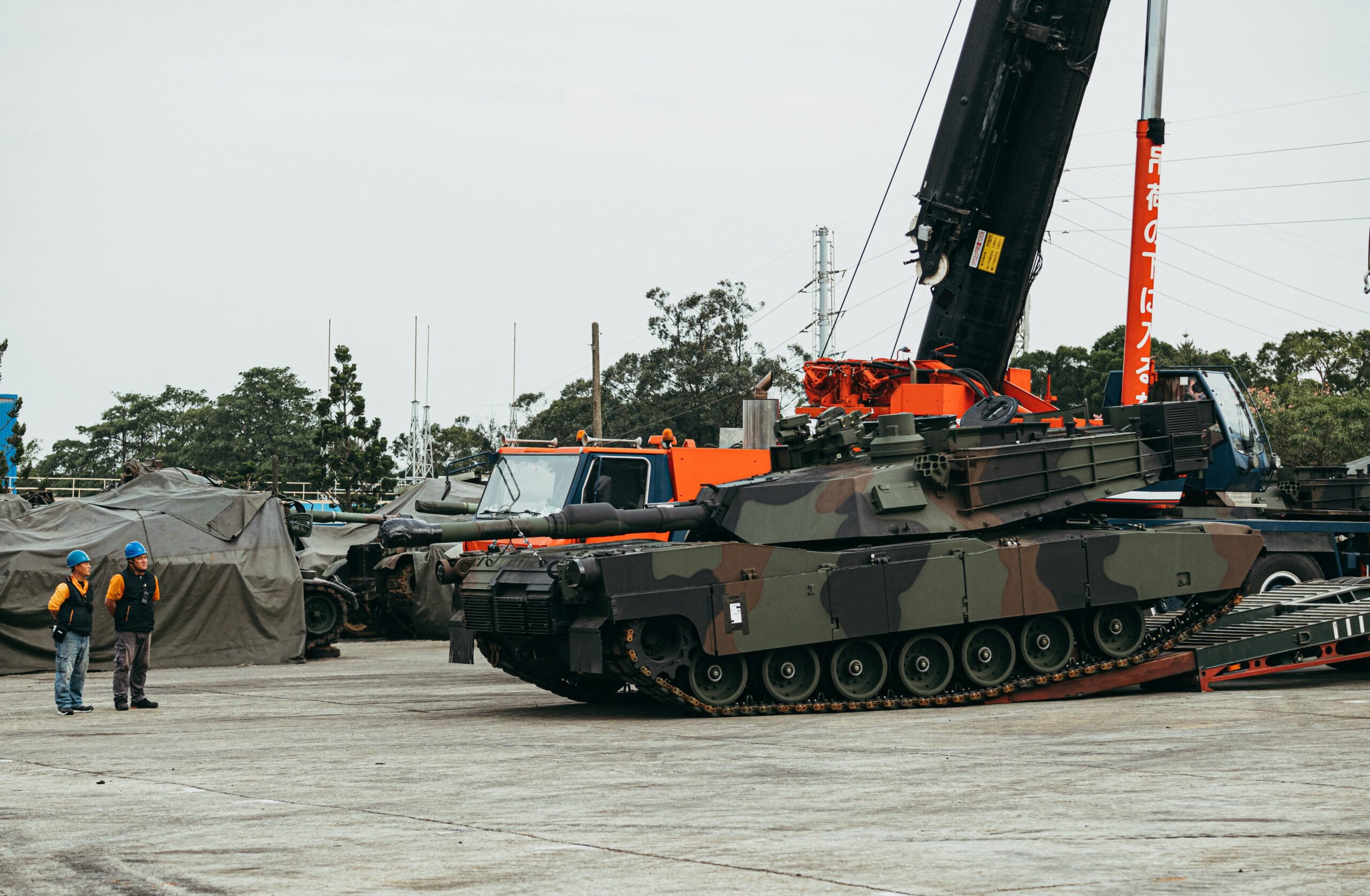 Taiwan recebeu 38 tanques de batalha Abrams avançados dos Estados Unidos - 16 de dezembro de 2024