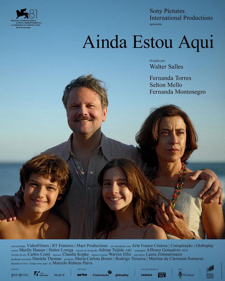 CineBancários exibe o vencedor do Oscar ‘Ainda Estou Aqui’ de 6 a 12 de março