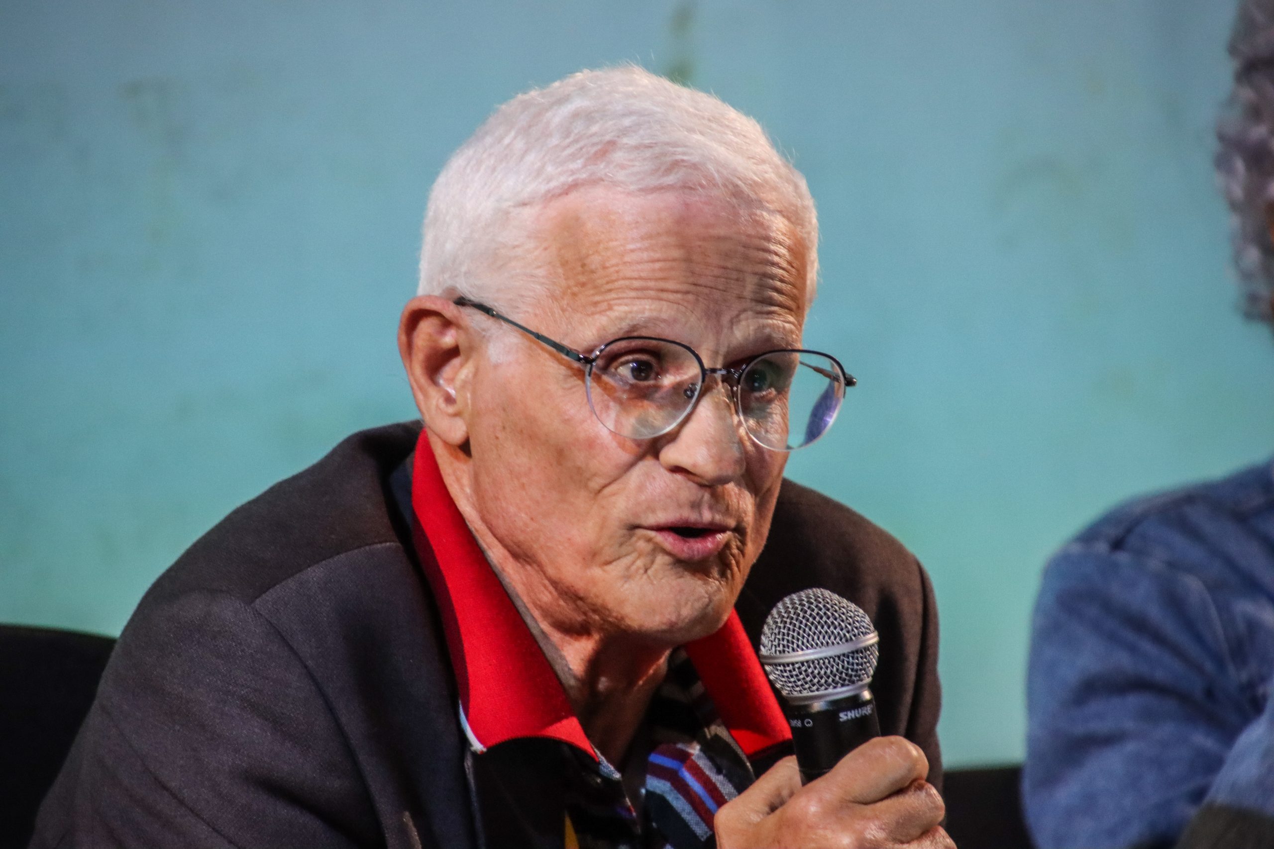 O economista Najib Akesbi na conferência Dilemas da Humanidade, realizada em São Paulo (SP) em abril de 2025