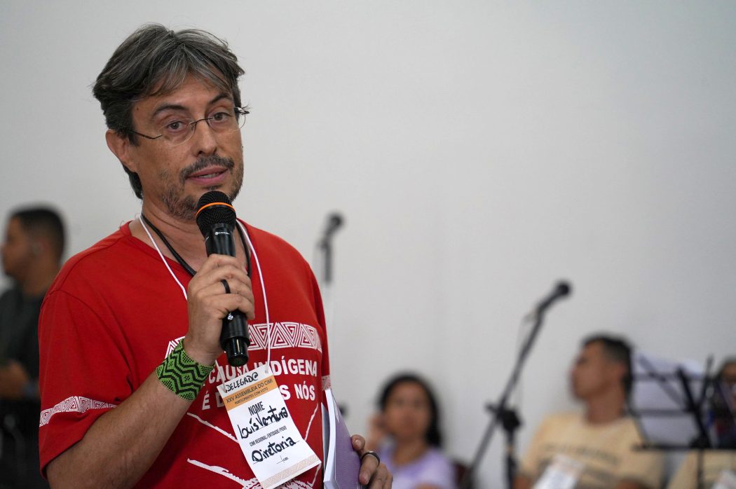 Luis Ventura Fernández secretário executivo do Conselho Indigenista Missionário (Cimi)