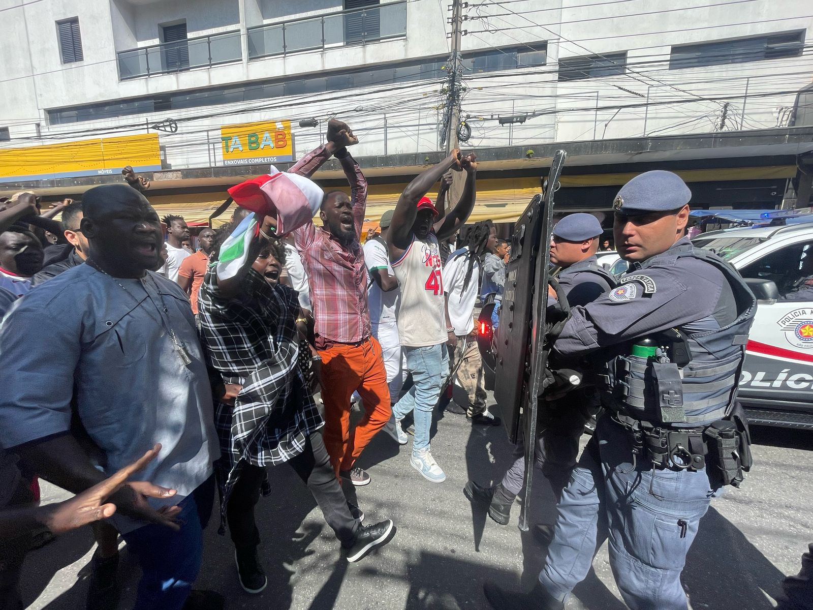 Protestos senegaleses