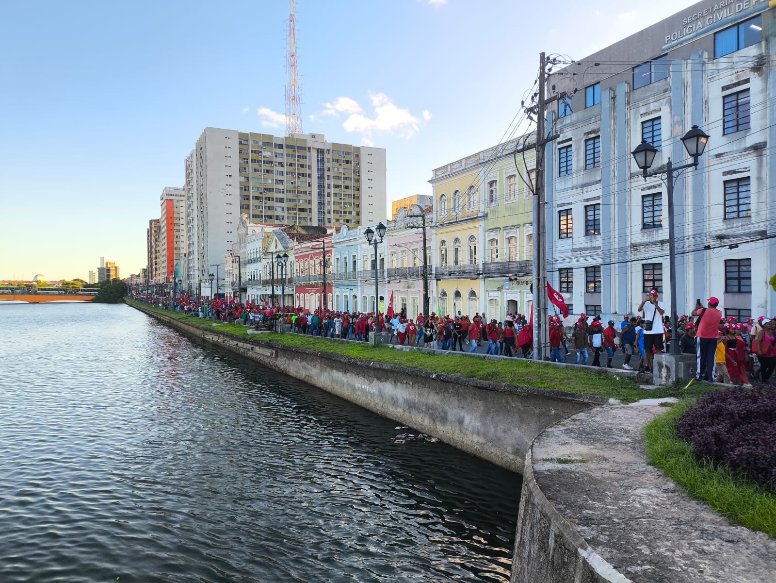 marcha do movimento dos trabalhadores sem terra em recife