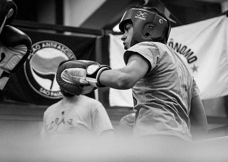 Boxe Autônomo, academia antifascista no centro de São Paulo dedicada ao esporte
