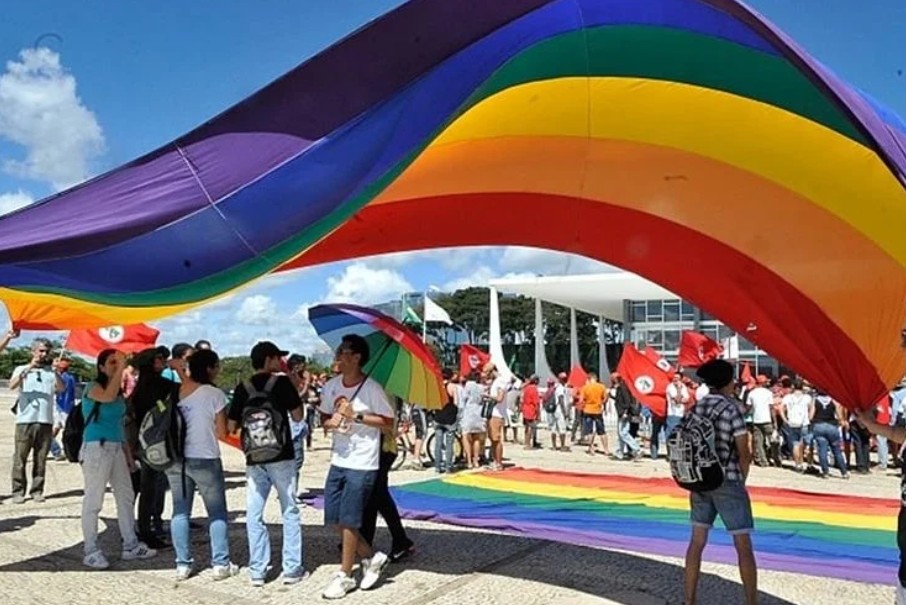 Ato da comunidade LGBTQIAPN+