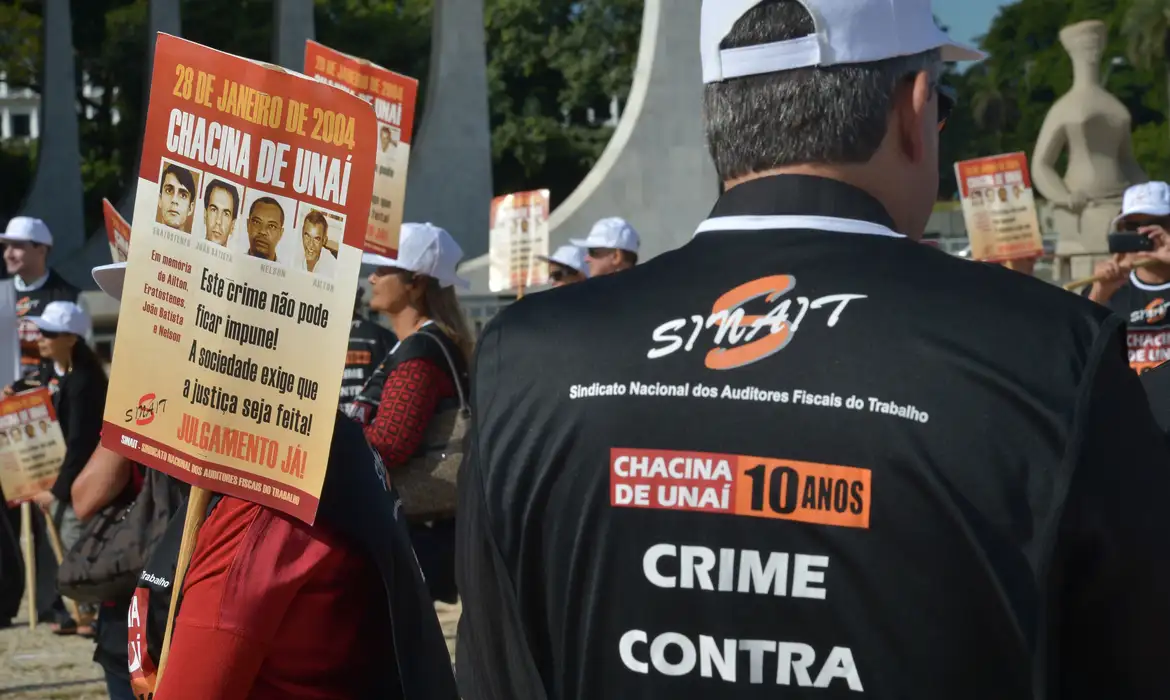 Ato dos 10 anos da Chacina de Unaí
