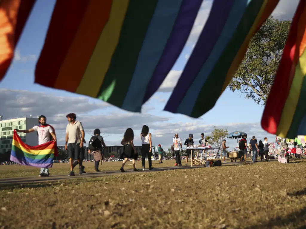 Parada LGBTQIA+ de Brasília, em 2018