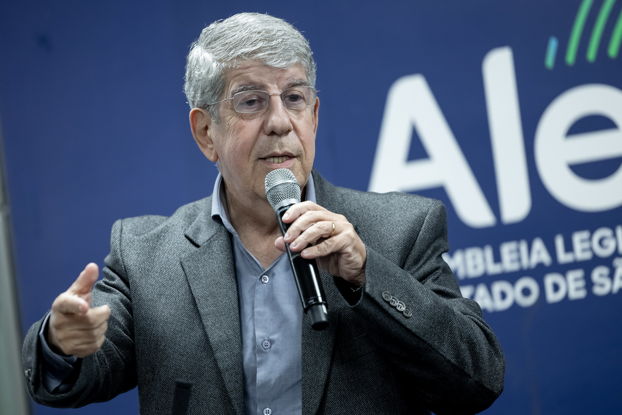 O deputado estadual Antonio Dontato, líder do PT na Assembleia Legislativa de São Paulo (Alesp)