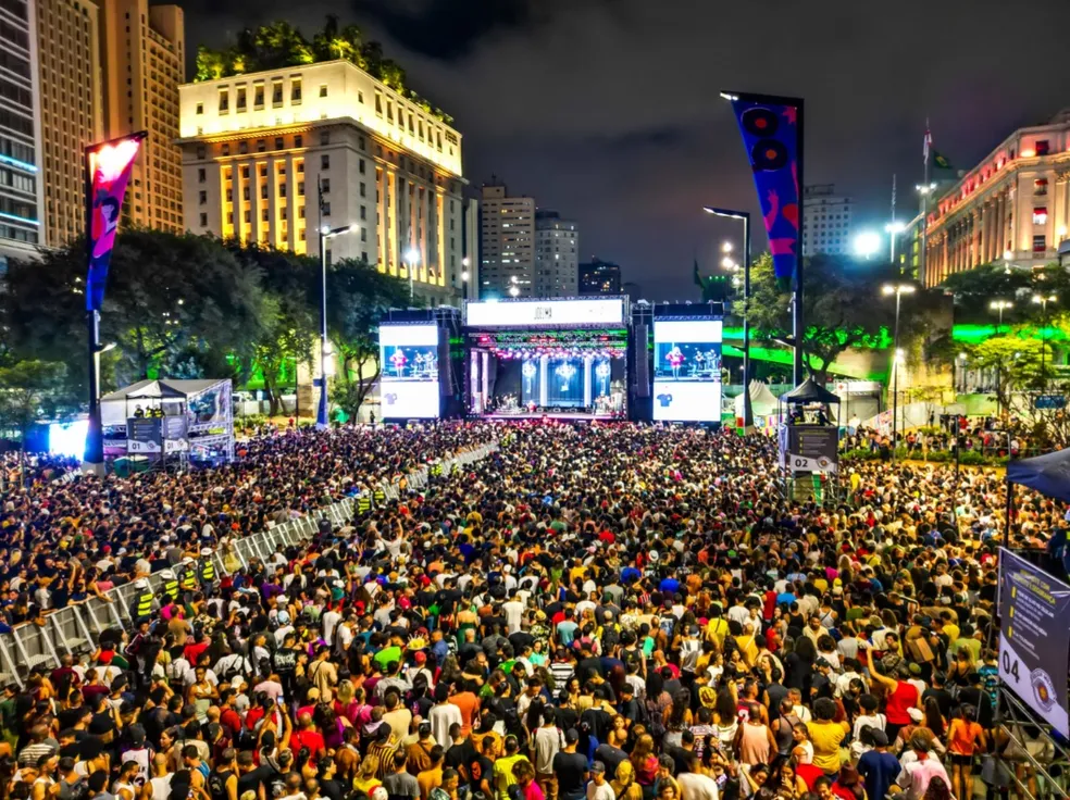Show de Joelma na Virada Cultural 2024, no centro de São Paulo