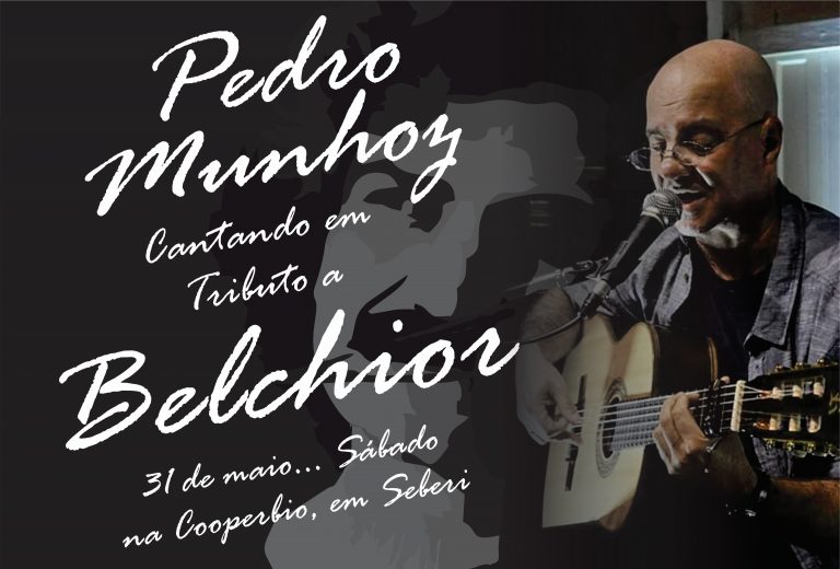 Pedro Munhoz canta Belchior neste sábado em Seberi (RS)