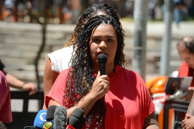 Luyara Franco, diretora do Instituto Marielle Franco e filha da vereadora assassinada em 2018
