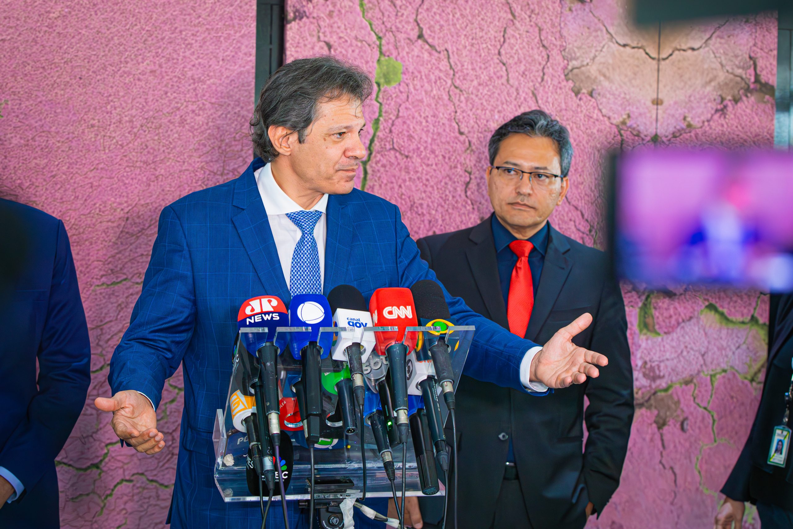 O ministro da Fazenda, Fernando Haddad (PT)