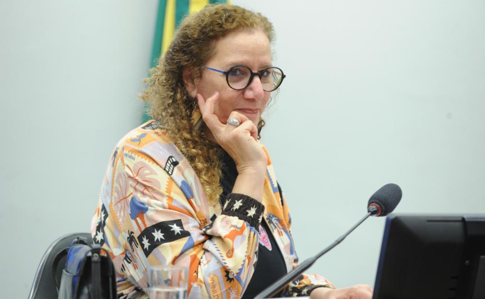 A deputada federal Jandira Feghali (PCdoB), do Rio de Janeiro