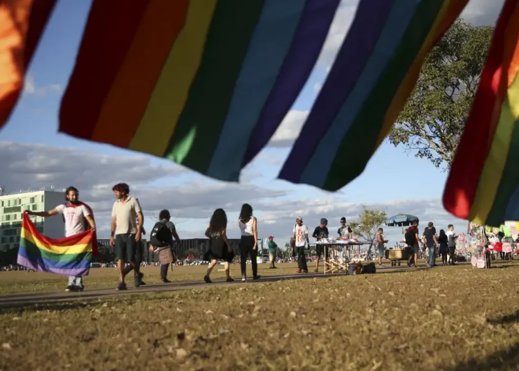 Parada LGBTQIA+ de Brasília, em 2018