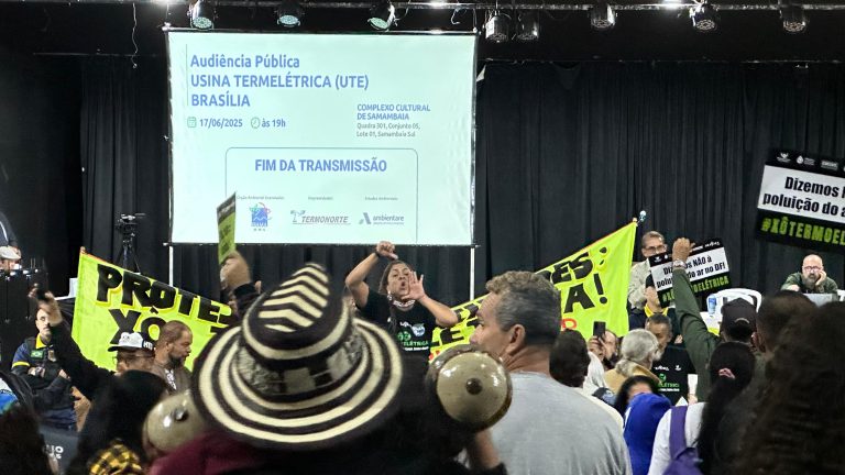 Pressão popular faz Ibama suspender audiência sobre termelétrica no DF
