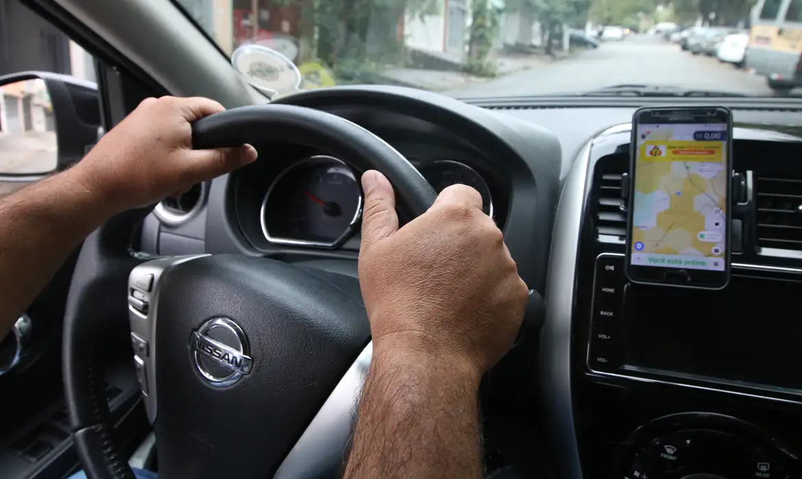 /motorista de alicativo no Brasil (Foto: Rovena Rosa/ Ag. Brasil)