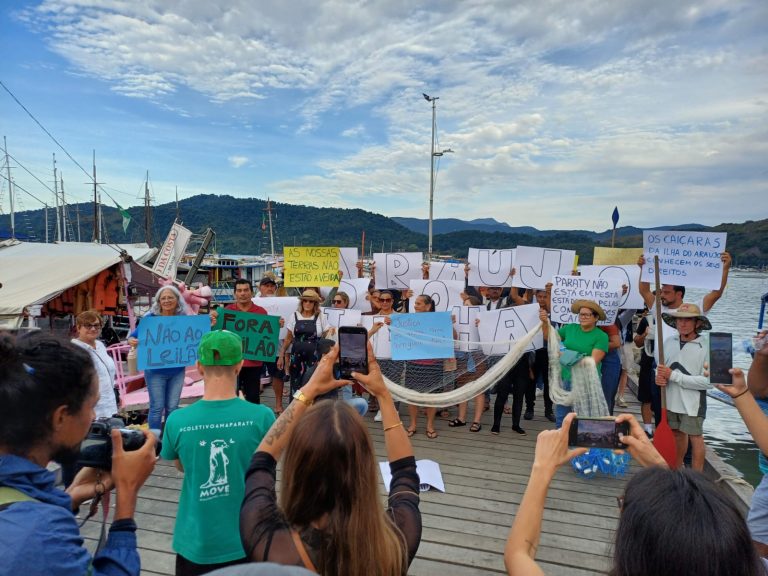 Temendo especulação, moradores de Paraty (RJ) se unem para anular leilão de suas terras 