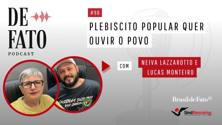 Plebiscito Popular pergunta: você quer o fim da escala 6x1 e que os ricos paguem mais imposto