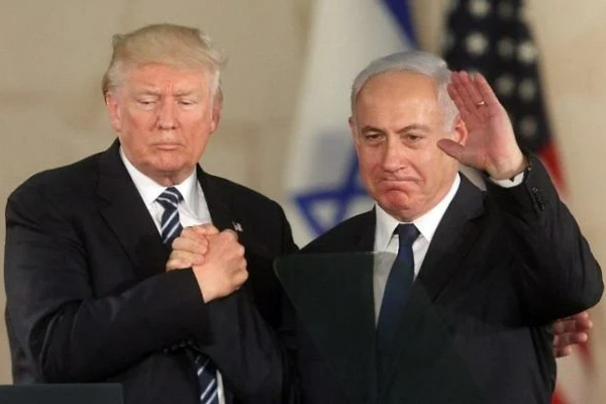 Presidente dos EUA, Donald Trump, e primeiro-ministro de Israel, Benjamin Netanyahu