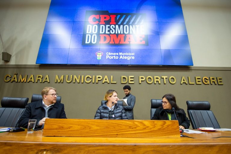 CPI do Dmae: Câmara investiga a União pela enchente em Porto Alegre