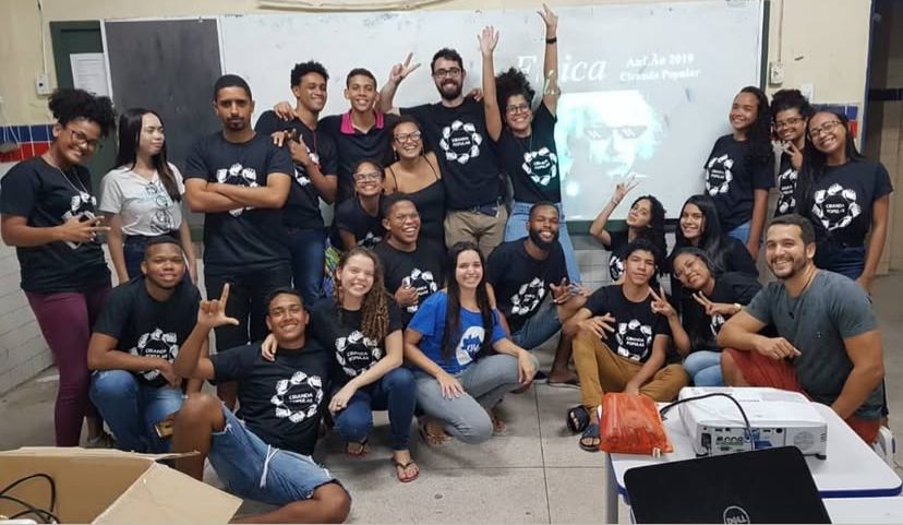 Estudantes do Ciranda Popular no Morro da Conceição, Recife (PE)