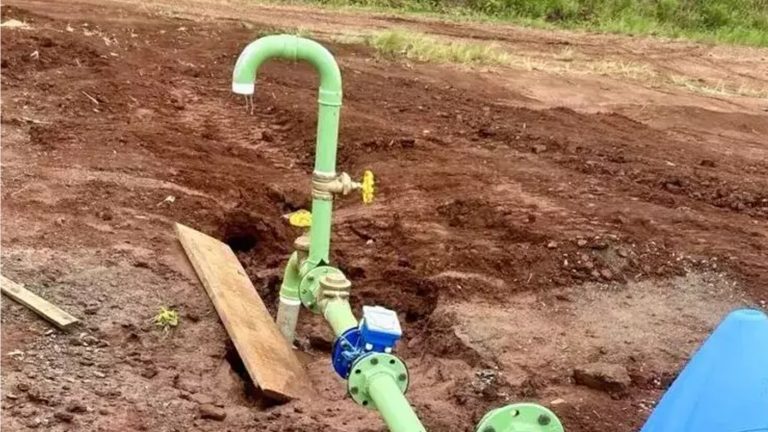 Comunidade de Águas Claras protesta contra captação de água subterrânea pela Corsan/Aegea