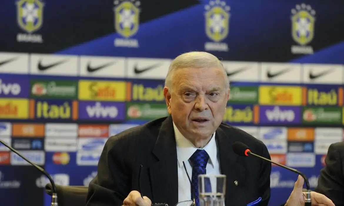 O ex-presidente da Confederação Brasileira de Futebol (CBF) José Maria Marín