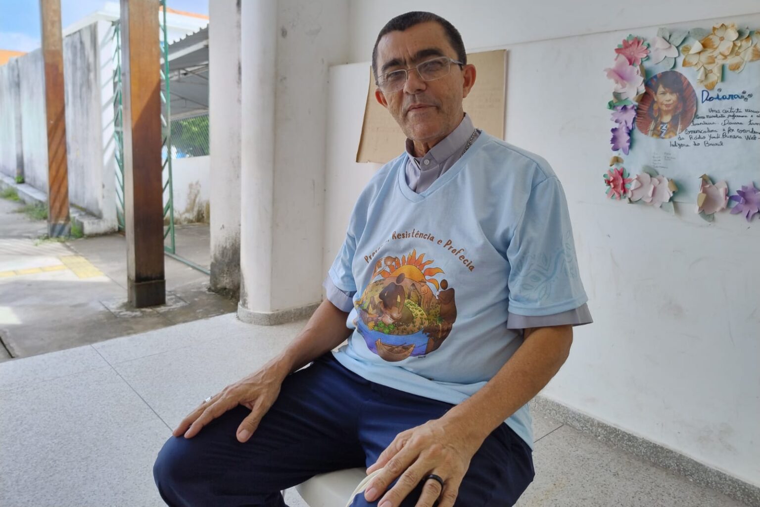 O bispo Dom José Ionilton de Oliveira, atual presidente da Comissão Pastoral da Terra, entidade ligada à Igreja Católica referência na organização de dados sobre conflitos no campo e na assessoria a movimentos sociais