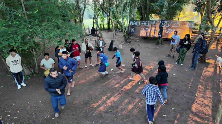 Guarani Mbyá defendem retomada em área prevista em acordo com a União